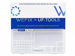 CAIXA ORGANIZADORA DE COMPONENTES PARA REPARO DE CELULAR WEFIX